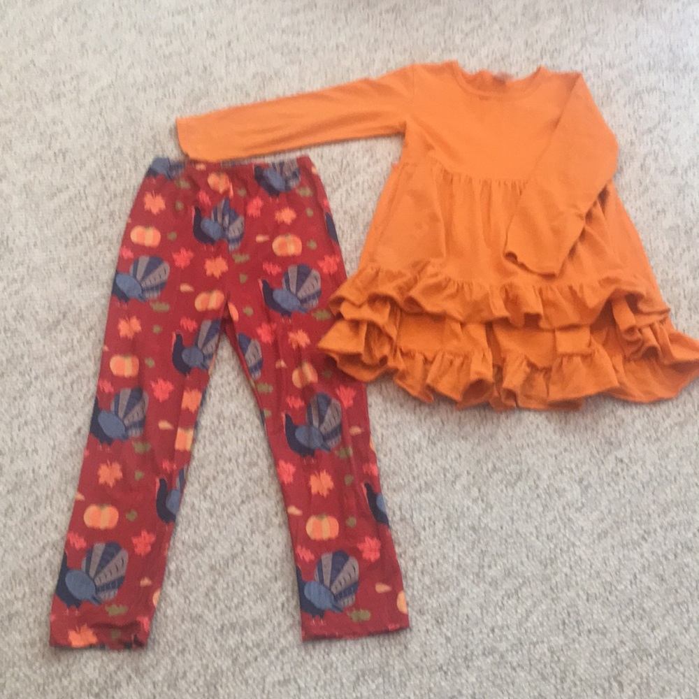 Fall/Thanksgiving Outfit size 7/8